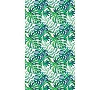 Foliage, rideau imprimé gros feuillage vert 140x245 cm, 1 part Multicolore G