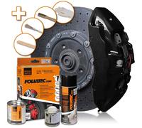 FOLIATEC 2164 Kit Peinture Étriers De Frein Haute Température Noir Tuning Auto