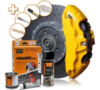 FOLIATEC 2195 Kit Peinture Étriers De Frein Haute Température Jaune Tuning Auto