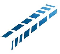 Foliatec 33942 Lot de 2 Autocollants Design pour Voiture Shades Bleu chromé Mat 9 x 77 cm