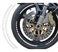 Foliatec 34442 Liseret Autocollant Racing, Blanc