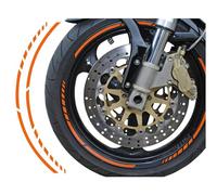 Foliatec 34445 Liseret Autocollant Racing, Orange