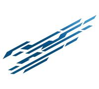 FOLIATEC Autocollant pour Voiture Street - Bleu chromé Mat - 35 x 150 cm