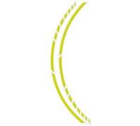 Foliatec Bande de jante Racing 7 x 410 mm néon vert 14 pièces Groen G