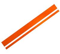 FOLIATEC Car Design Autocollant pour Voiture Lines Orange chromé Mat 5,8 x 360 cm