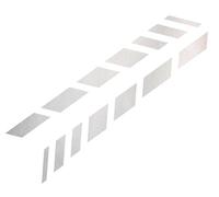 FOLIATEC Car Design Autocollant pour Voiture Shades Argenté chromé Mat 9 x 77 cm