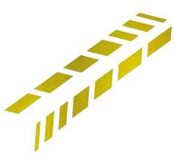 FOLIATEC Car Design Autocollant pour Voiture Shades Doré/chromé Mat 9 x 77 cm