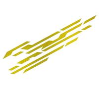 FOLIATEC Car Design Autocollant pour Voiture Street Doré/chromé Mat 35 x 150 cm