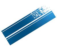 FOLIATEC Cardesign Bandes Autocollantes Bleu chromé Mat