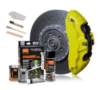 FOLIATEC Kit de peinture pour étriers de frein, Neon Yellow, jeu de 10 pièces