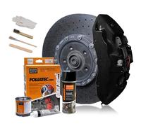 FOLIATEC Kit de peinture pour étriers de frein, Midnight Black Matt, jeu de 7 pièces