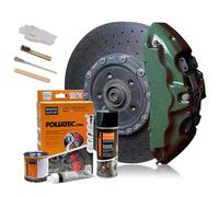 Foliatec Set peinture étriers de freins - green hell métallique - 3 Components