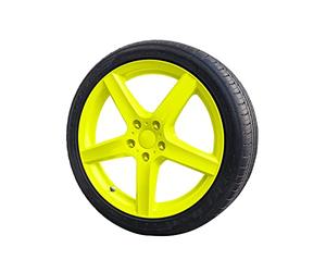 Foliatec Spray Film (à vaporiser) Neon 4-pièces Set - Jaune 2x400ml + apprêt 2x400ml