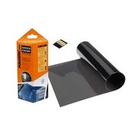 FOLIATEC TOPSTRIPE Film teinté antireflet pour pare-brise, protection solaire efficace grâce à la teinte, gris-noir, 15 x 152 cm