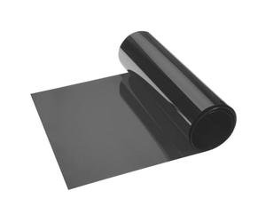 Foliatec Topstripe Reflex Bande Pare-Soleil Gris-Noir (métallisée) 15x152cm