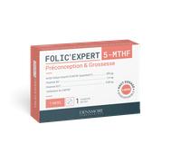 Densmore Complément alimentaire Folic'Expert Préconception & Grossesse 5‑MTHF 600 µg 90 comprimés