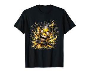 Folie d'explosion de Baril Toxique Fou en colère T-Shirt