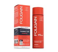 FOLIGAIN Shampoing ANTI CHUTE DE CHEVEUX et CALVITIE pour Homme | Contient 2% TRIOXIDIL | Soin cheveux fins et fragiles - Renforce et Densifie les cheveux | Stimule la REPOUSSE rapide - Sans sulfate