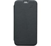 Folio Apple iPhone 6/7/8/SE/SE22 en Cuir Premium dos Crystal Noir Beetlecase