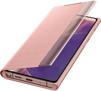 Folio Clear View Cover Or Rose pour Samsung G Note 20 Samsung