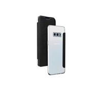 folio - Coque de protection pour téléphone portable - cuir doux, synthétique - noir - pour Samsung Galaxy S10e