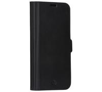 Folio Coque Magnétique iPhone 13 Lynge Cuir Fonction Stand Noir DBramante1928