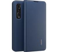 Folio Flip Cover Bleu pour Oppo Find X2 Pro Oppo
