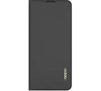 OPPO Coque pour Reno 6 Flip – PU – Noir
