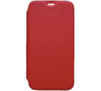 Folio iPhone 11 Pro Premium dos Crystal Cuir Rouge Beetlecase