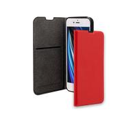 Folio iPhone SE 2022 / SE / 8 / 7 / 6S / 6 Wallet Fonction Stand Rouge - Certifié GRS Bigben