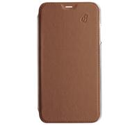 Folio iPhone XR Premium dos Crystal Cuir Camel Beetlecase