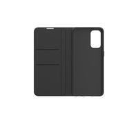 OPPO - Étui Flip Cover pour Smartphone OPPO Find X3 Lite, Protection Téléphone Portable, Rabat Ouverture Latérale, Porte-Carte 2 Emplacements, Prise en Main Confortable, Position de Maintien, Noir
