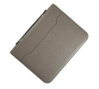 Folio Organiseur de documents extensible | Classeur de fichiers A4 en cuir synthétique avec fermeture éclair - Porte-bloc-notes multifonction - Organiseur d'affaires pour bureau multifonctionnel