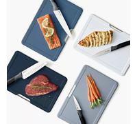 Folio Plus Set 8 pièces Couteaux et Planches à découper Joseph Joseph Gris graphite