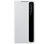 Folio pour Samsung Galaxy S21+ 5G S View Cover avec fenêtre transparente Gris Clair Samsung