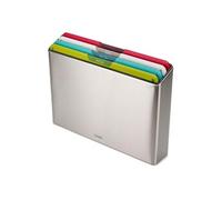 JOSEPH JOSEPH Folio set de 4 planches à découper avec étui en acier Multicolore G