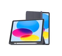 Mean Well Étui Folio SlimSkin MW-300080 pour iPad 11" A16 / 10e génération Bleu