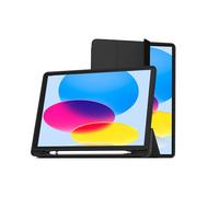Mean Well Folio Slim Skin pour iPad 10,9" (10e gen) et 11" (A16, 11e gen) - Noir