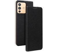 - Etui à rabat pour téléphone portable - synthétique - noir - pour Vivo V23 5G