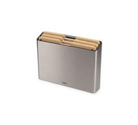 Joseph Joseph - Lot De 3 Planches À Découper - Folio Steel Bamboo - Multicolore