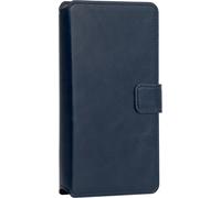 Etui Universel Taille XXL Folio Wallet avec Languette de Fermeture Bleu
