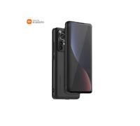 Xiaomi Étui à rabat pour Xiaomi 12/12X – fenêtre translucide – Noir
