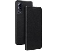 Bigben - Etui à rabat pour téléphone portable - synthétique - noir - pour Vivo Y76