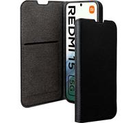 Etui pour Redmi 15 avec Porte Carte et Fonction Stand Noir
