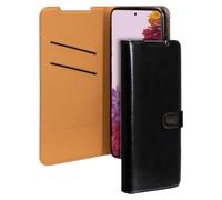 folio - Etui à rabat pour téléphone portable - synthétique - noir - pour Samsung Galaxy S21 Ultra 5G
