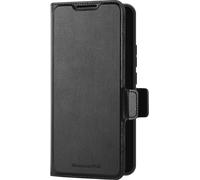 Folio Xiaomi Redmi Note 14 5G Oslo Pro Cuir Vegan Fonction Stand Noir - Certifié GRS DBramante1928