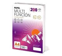 Folios A4 200gr 100 feuilles, papier polyvalent pour imprimante, feuilles pour imprimantes laser et injection, photocopieur, pour usage bureau, matériel scolaire, paquet de folios - Ofituria (200gr,