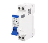 Folisila Disjoncteur NXB-40 4,5 KA Type C 1P+N 230 V 50 Hz 6 A 10 A 16 A 20 A 40 A(16A)