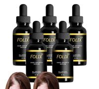 Folix22 Hair Growth Formula, Folix22 Hair Growth, Folix22 Hair Growth Serum, Folix22 Hair Growth Oil, Folix 22 Hair Growth Serum, Natural Hair Oils for Hair Growth (5pcs)