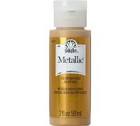 Folk Art Peinture Acrylique métallique, Couleurs Assorties (60 ML), 6102, Or Rose 2 Ounce Doré Vieilli
